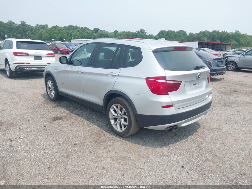 2013 BMW X3 VIN 5UXWX9C52D0D00468 IAAI salvage auction — NORMAL WEAR, Clear (Delaware), sold $225 on 2026-07-30 (photo 3)