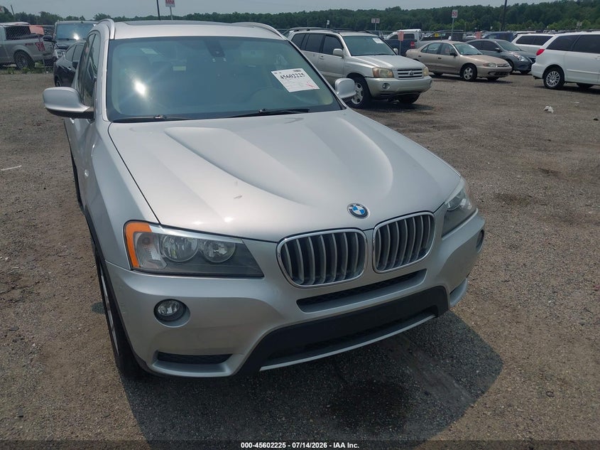 2013 BMW X3 VIN 5UXWX9C52D0D00468 IAAI salvage auction — NORMAL WEAR, Clear (Delaware), sold $225 on 2026-07-30 (photo 6)