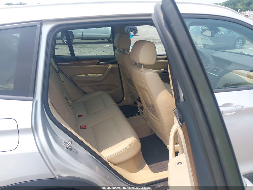 2013 BMW X3 VIN 5UXWX9C52D0D00468 IAAI salvage auction — NORMAL WEAR, Clear (Delaware), sold $225 on 2026-07-30 (photo 8)