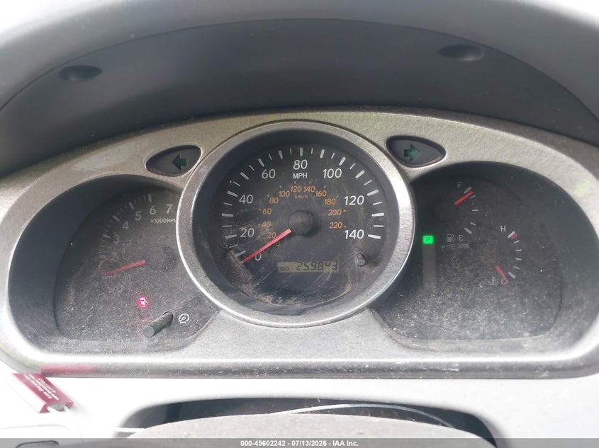 2001 Toyota Highlander VIN JTEGD21A410001963 IAAI salvage auction — NORMAL WEAR, Clear (Alabama), sold $725 on 2026-07-15 (photo 7)