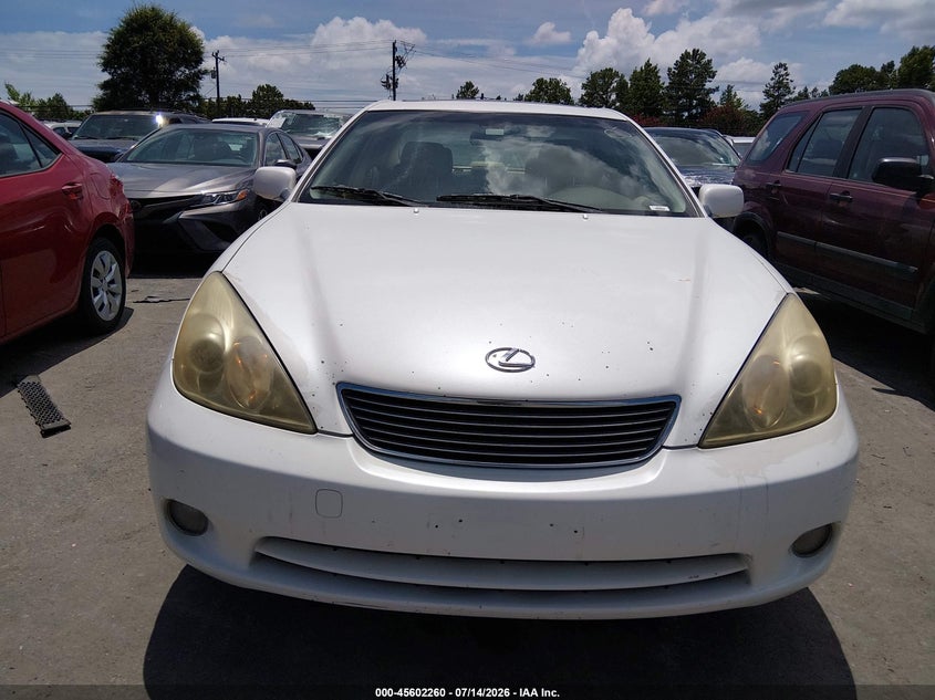 2005 Lexus ES VIN JTHBA30G155119298 IAAI salvage auction — NORMAL WEAR, Clear (Florida), sold $750 on 2026-07-20 (photo 6)