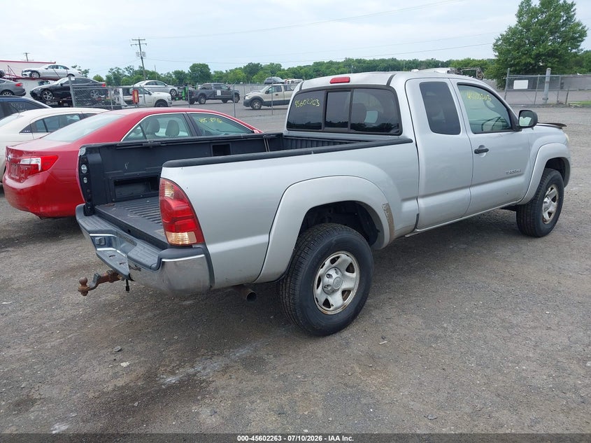 2006 Toyota Tacoma VIN 5TETU62N86Z153120 IAAI salvage auction — NORMAL WEAR, Clear (Virginia), sold $625 on 2026-07-21 (photo 4)