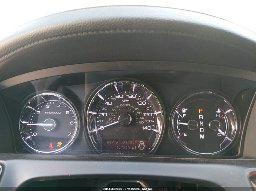 2011 Lincoln Mks VIN 1LNHL9DR8BG614730 IAAI salvage auction — LEFT SIDE, Salvage (Ohio), sold $500 on 2026-09-02 (photo 7)