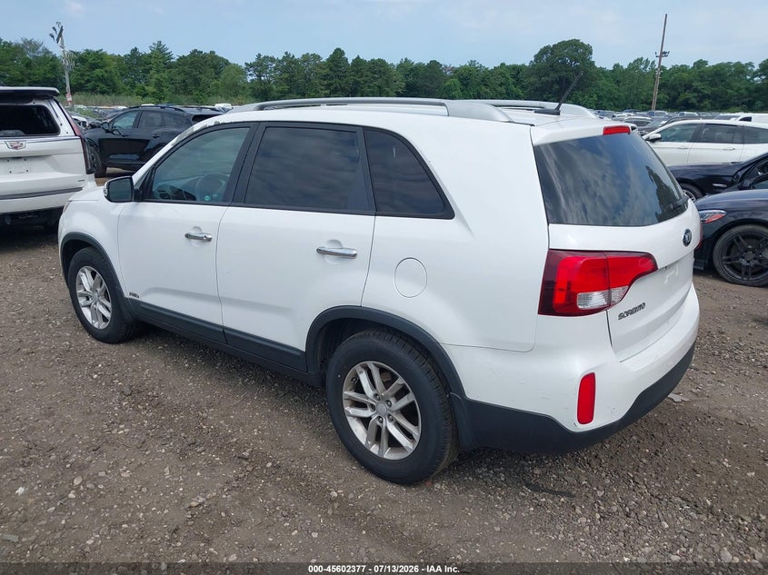 2014 Kia Sorento VIN 5XYKTCA61EG544481 IAAI salvage auction — NORMAL WEAR, Clear (New York), sold $675 on 2026-07-28 (photo 3)