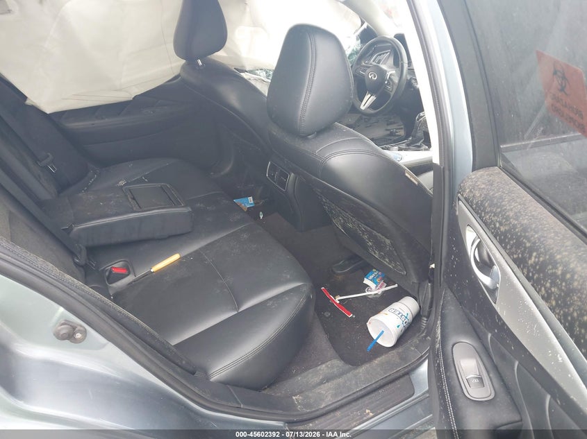 2020 Infiniti Q50 VIN JN1EV7APXLM207071 IAAI salvage auction — NORMAL WEAR, Clear (Florida), sold $25 on 2026-07-30 (photo 8)