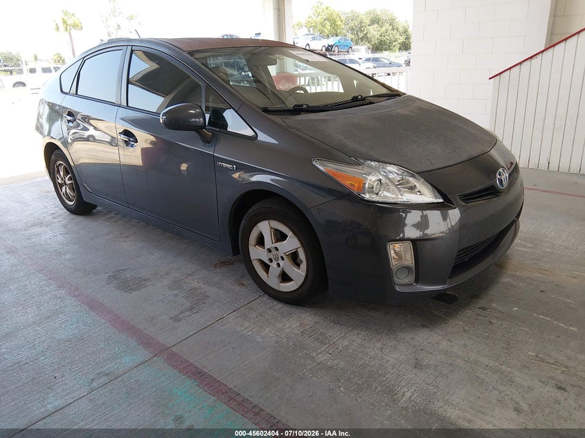 2011 Toyota Prius VIN JTDKN3DU4B1432080 IAAI salvage auction — NORMAL WEAR, Clear (Florida), sold $775 on 2026-07-29 (photo 1)