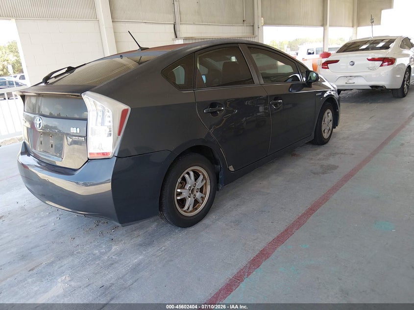2011 Toyota Prius VIN JTDKN3DU4B1432080 IAAI salvage auction — NORMAL WEAR, Clear (Florida), sold $775 on 2026-07-29 (photo 4)