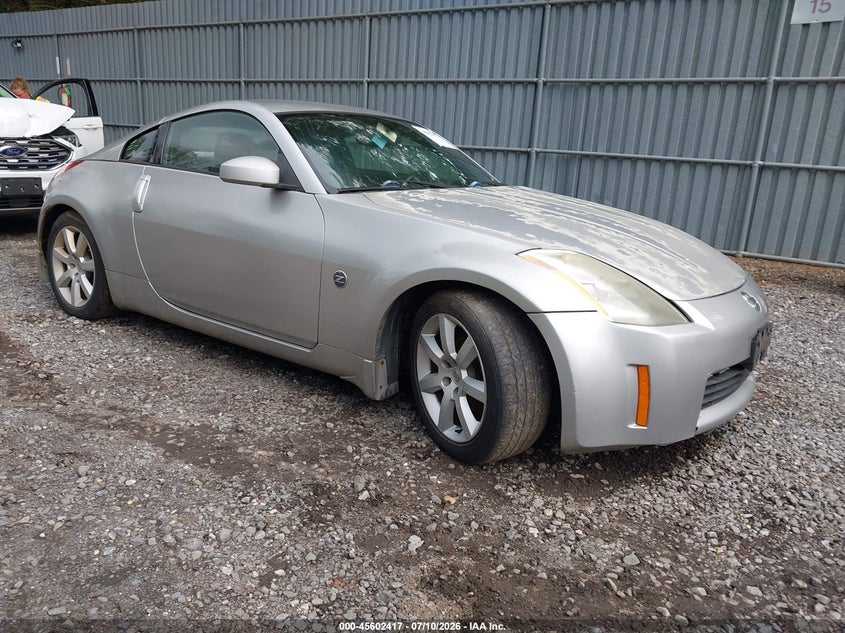 2004 Nissan 350z VIN JN1AZ34D44T163525 IAAI salvage auction — NORMAL WEAR, Clear (New Jersey), sold $1,000 on 2026-07-29 (photo 1)
