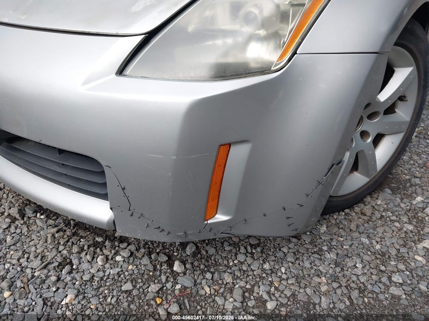 2004 Nissan 350z VIN JN1AZ34D44T163525 IAAI salvage auction — NORMAL WEAR, Clear (New Jersey), sold $1,000 on 2026-07-29 (photo 6)