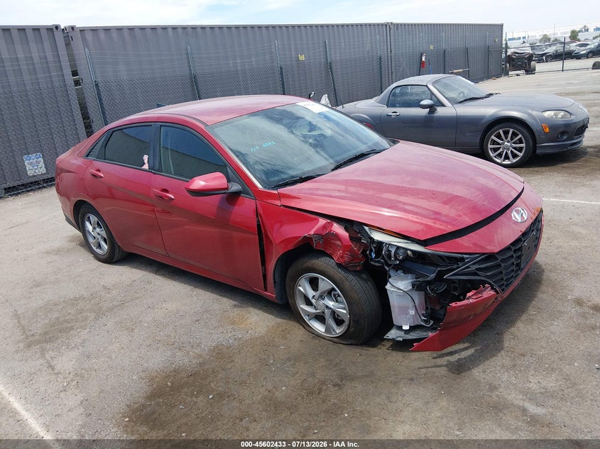 2022 Hyundai Elantra VIN KMHLL4AG4NU349763 IAAI salvage auction — FRONT END, Salvage Title, sold $3,300 on 2026-08-02 (photo 1)
