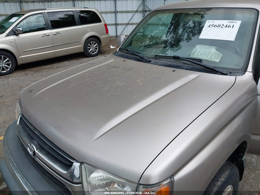 2002 Toyota 4runner VIN JT3GN86R320252112 IAAI salvage auction — NORMAL WEAR, Clear (California), sold $775 on 2026-07-27 (photo 6)
