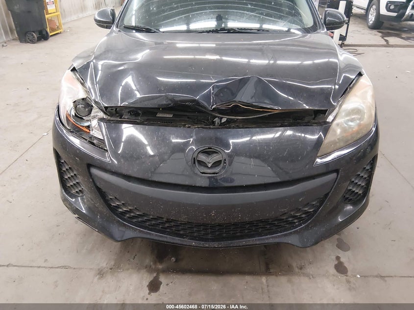 2012 Mazda 3 VIN JM1BL1L78C1631656 IAAI salvage auction — FRONT END, Prior Salvage (Minnesota), sold $900 on 2026-09-04 (photo 6)