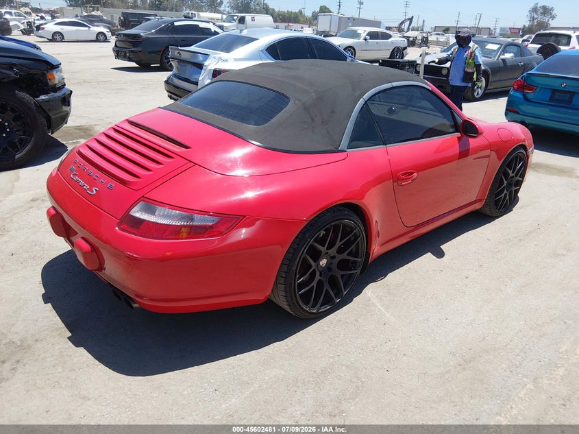 2006 Porsche 911 VIN WP0CB29926S765504 IAAI salvage auction — UNKNOWN, Salvage Title - Dealer (California), sold $20,475 on 2026-07-29 (photo 4)