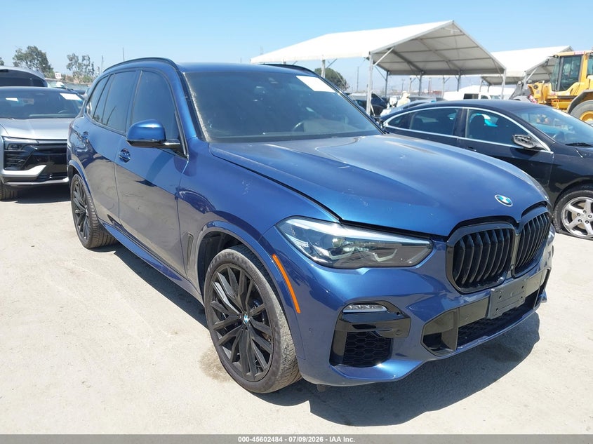 2021 BMW X5 VIN 5UXCR4C04M9G33559 — IAAI salvage auction photo