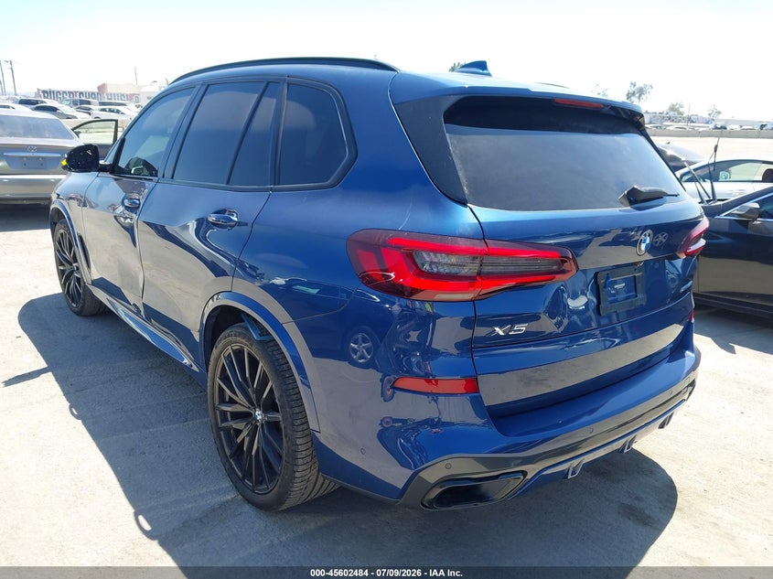 2021 BMW X5 VIN 5UXCR4C04M9G33559 IAAI salvage auction — LEFT SIDE, Salvage Title, sold $28,750 on 2026-07-29 (photo 3)