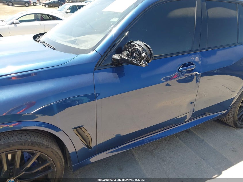 2021 BMW X5 VIN 5UXCR4C04M9G33559 IAAI salvage auction — LEFT SIDE, Salvage Title, sold $28,750 on 2026-07-29 (photo 6)
