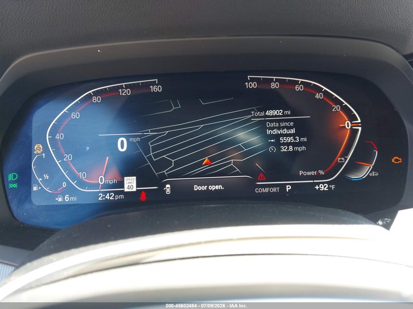 2021 BMW X5 VIN 5UXCR4C04M9G33559 IAAI salvage auction — LEFT SIDE, Salvage Title, sold $28,750 on 2026-07-29 (photo 7)