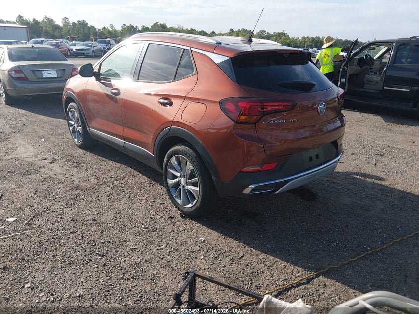 2021 Buick Encore gx VIN KL4MMFSL3MB076378 IAAI salvage auction — ELECTRICAL, Rebuildable (Florida), sold $1,900 on 2026-07-28 (photo 3)