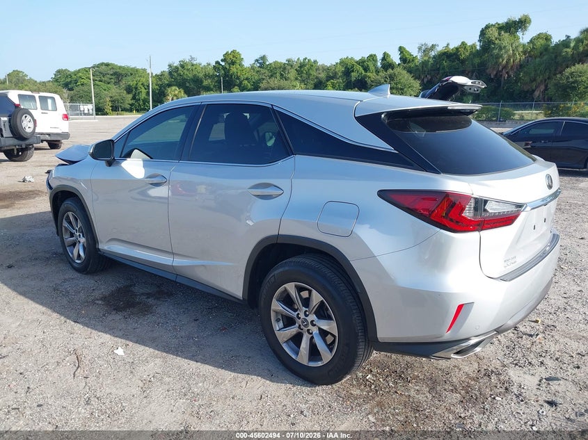 2019 Lexus Rx VIN 2T2ZZMCA0KC125707 IAAI salvage auction — FRONT END, Rebuildable (Florida), sold $11,375 on 2026-08-01 (photo 3)