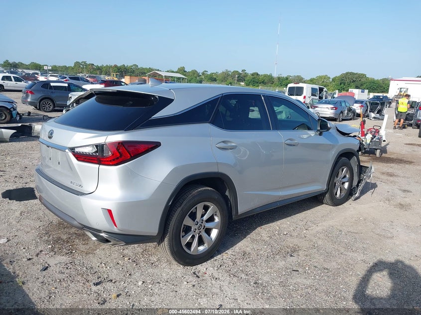 2019 Lexus Rx VIN 2T2ZZMCA0KC125707 IAAI salvage auction — FRONT END, Rebuildable (Florida), sold $11,375 on 2026-08-01 (photo 4)