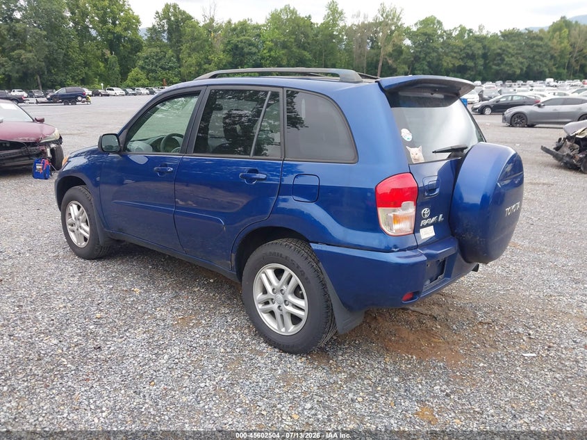 2003 Toyota Rav4 VIN JTEHH20V136076830 IAAI salvage auction — NORMAL WEAR, Clear (Virginia), sold $1,250 on 2026-07-21 (photo 3)