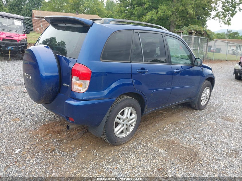 2003 Toyota Rav4 VIN JTEHH20V136076830 IAAI salvage auction — NORMAL WEAR, Clear (Virginia), sold $1,250 on 2026-07-21 (photo 4)