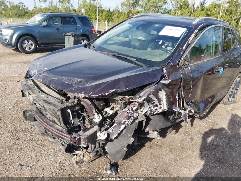 2021 Buick Encore gx VIN KL4MMDSLXMB141022 IAAI salvage auction — FRONT & REAR, Salvage (Texas), sold $1,000 on 2026-07-28 (photo 6)