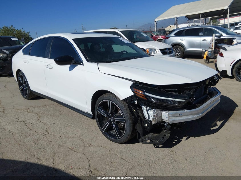 2025 Honda Accord VIN 1HGCY2F52SA045962 IAAI salvage auction — FRONT END, Salvage Title, sold $11,500 on 2026-07-29 (photo 1)