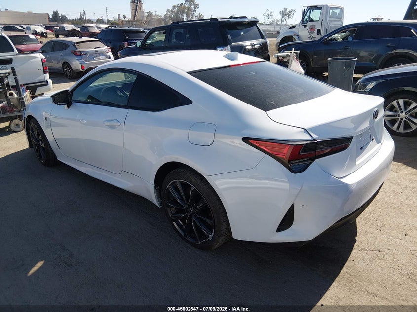 2025 Lexus Rc VIN JTHGZ5BC9S5028425 IAAI salvage auction — FRONT END, Salvage Title, sold $18,800 on 2026-07-22 (photo 3)