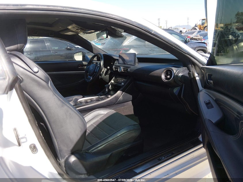 2025 Lexus Rc VIN JTHGZ5BC9S5028425 IAAI salvage auction — FRONT END, Salvage Title, sold $18,800 on 2026-07-22 (photo 5)