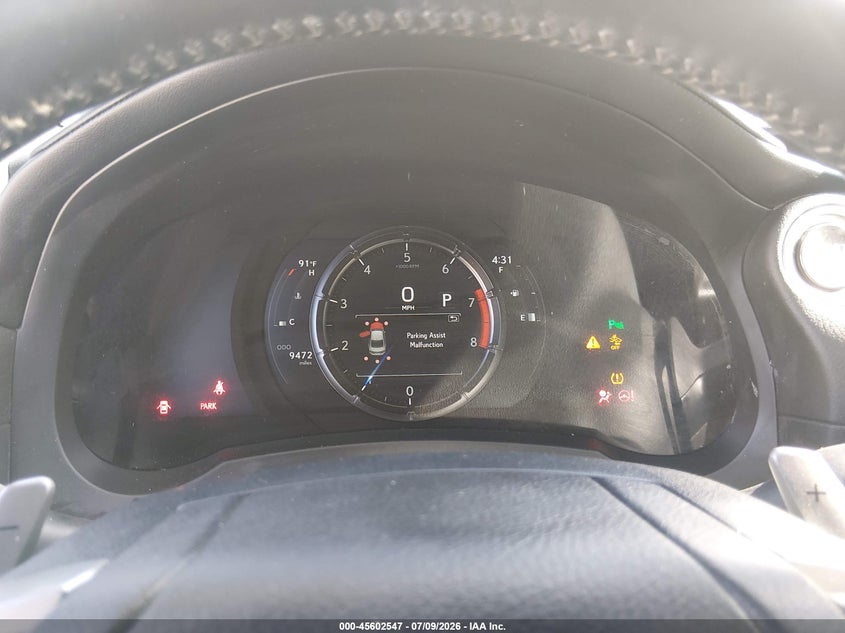 2025 Lexus Rc VIN JTHGZ5BC9S5028425 IAAI salvage auction — FRONT END, Salvage Title, sold $18,800 on 2026-07-22 (photo 7)