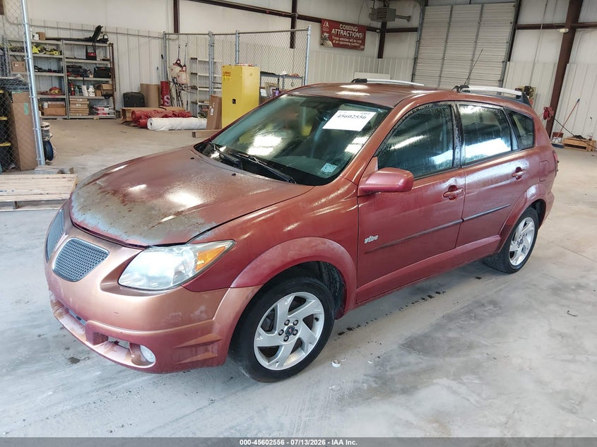 2005 Pontiac Vibe VIN 5Y2SL638X5Z421795 IAAI salvage auction — NORMAL WEAR, Clear (Louisiana), sold $1,225 on 2026-07-20 (photo 2)