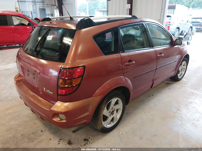 2005 Pontiac Vibe VIN 5Y2SL638X5Z421795 IAAI salvage auction — NORMAL WEAR, Clear (Louisiana), sold $1,225 on 2026-07-20 (photo 4)