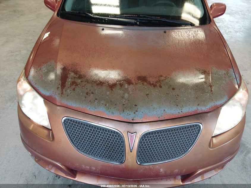 2005 Pontiac Vibe VIN 5Y2SL638X5Z421795 IAAI salvage auction — NORMAL WEAR, Clear (Louisiana), sold $1,225 on 2026-07-20 (photo 6)