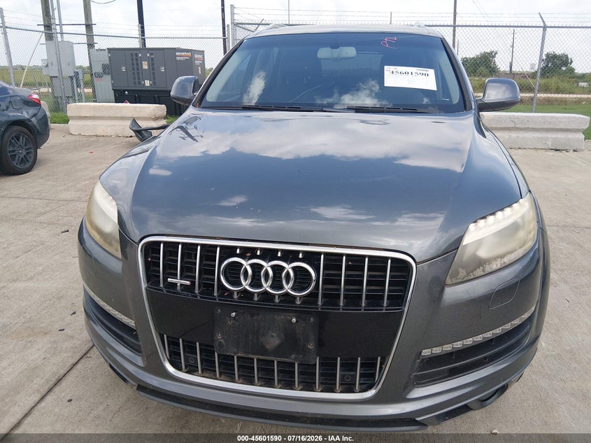 2014 Audi Q7 VIN WA1LGAFE6ED002525 IAAI salvage auction — REAR END, Original (Texas), sold $1,900 on 2026-07-31 (photo 6)