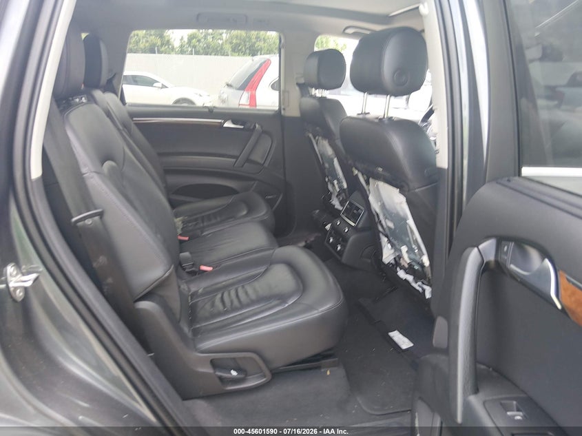 2014 Audi Q7 VIN WA1LGAFE6ED002525 IAAI salvage auction — REAR END, Original (Texas), sold $1,900 on 2026-07-31 (photo 8)