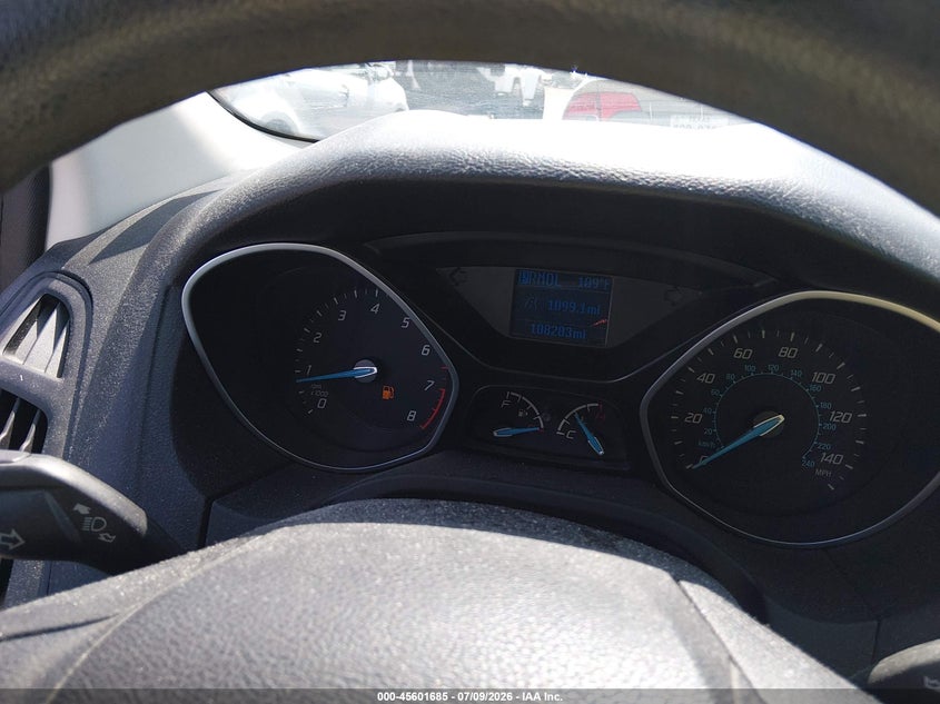 2013 Ford Focus VIN 1FADP3E27DL297495 IAAI salvage auction — NORMAL WEAR, Salvage Title, sold $250 on 2026-07-22 (photo 7)