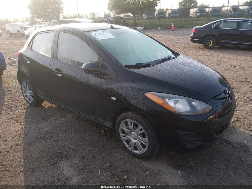 2012 Mazda 2 VIN JM1DE1KZ1C0150188 IAAI salvage auction — ROOF, Salvage (Pennsylvania), sold $475 on 2026-07-24 (photo 1)