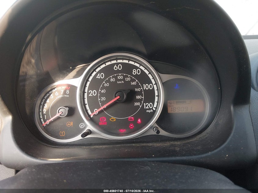 2012 Mazda 2 VIN JM1DE1KZ1C0150188 IAAI salvage auction — ROOF, Salvage (Pennsylvania), sold $475 on 2026-07-24 (photo 7)