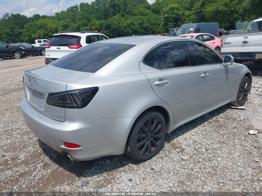 2006 Lexus Is 250 VIN JTHCK262665002793 IAAI salvage auction — NORMAL WEAR, Clear (Tennessee), sold $550 on 2026-07-16 (photo 4)