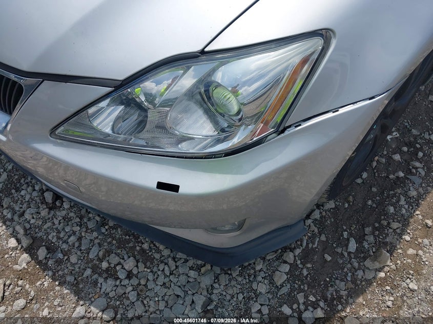 2006 Lexus Is 250 VIN JTHCK262665002793 IAAI salvage auction — NORMAL WEAR, Clear (Tennessee), sold $550 on 2026-07-16 (photo 6)
