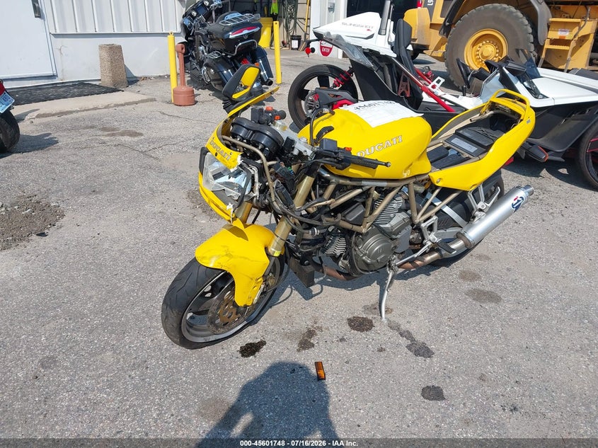 1998 Ducati 900 VIN ZDM1LC4M3WB026975 IAAI salvage auction — FRONT END, Salvage (Rhode Island), sold $25 on 2026-09-08 (photo 2)