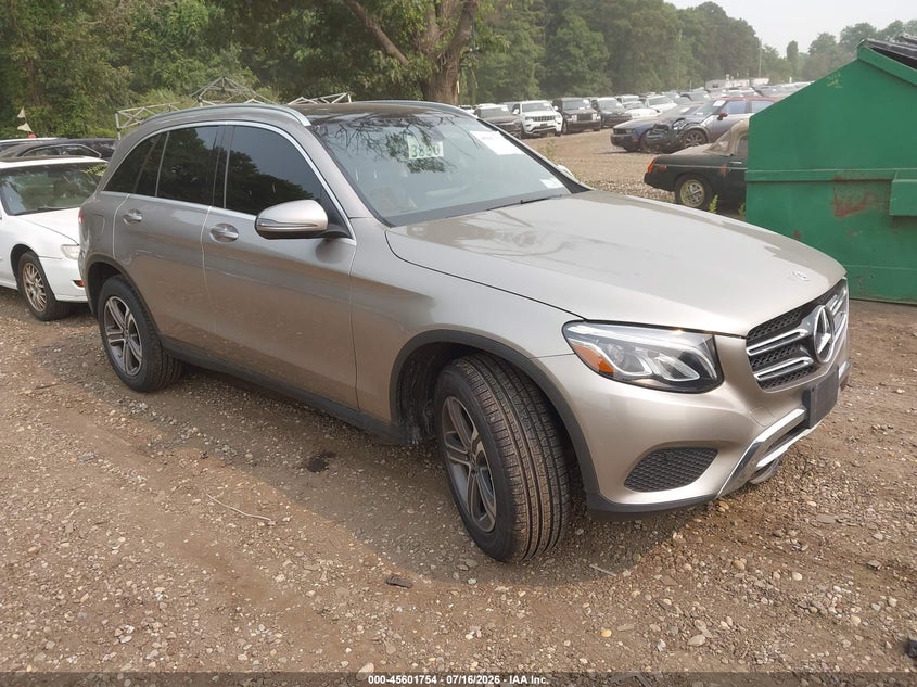 2019 Mercedes-benz Glc VIN WDC0G4KB3KF659993 IAAI salvage auction — FRONT END, Mv-907A (New York), sold $8,600 on 2026-07-28 (photo 1)