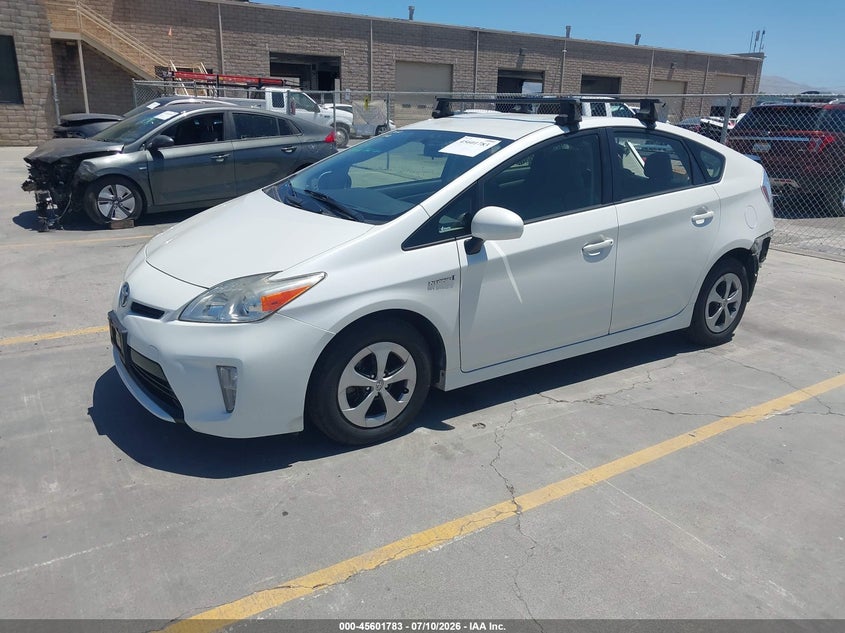 2015 Toyota Prius VIN JTDKN3DU0F0414056 IAAI salvage auction — REAR END, Salvage Title, sold $1,300 on 2026-07-29 (photo 2)