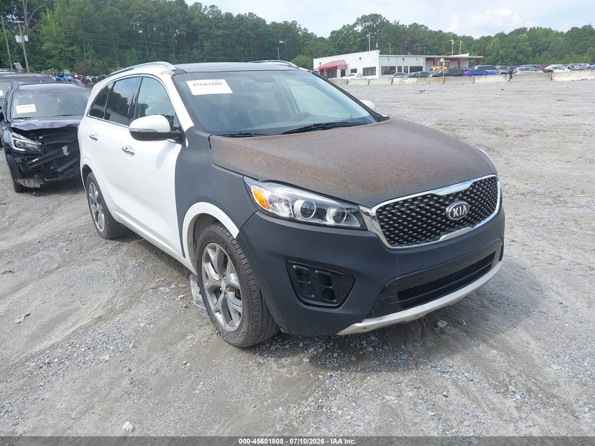 2016 Kia Sorento VIN 5XYPK4A58GG018101 IAAI salvage auction — NORMAL WEAR, Clear (Georgia), sold $2,350 on 2026-07-28 (photo 1)