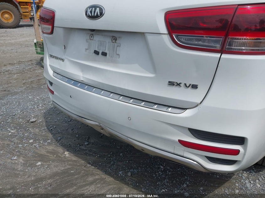2016 Kia Sorento VIN 5XYPK4A58GG018101 IAAI salvage auction — NORMAL WEAR, Clear (Georgia), sold $2,350 on 2026-07-28 (photo 6)