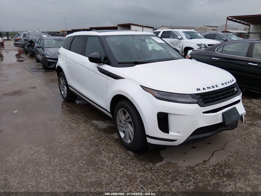 2024 Land rover Range rover evoque VIN SALZJ2FXXRH257520 IAAI salvage auction — LEFT FRONT, Salvage Title, sold $15,100 on 2026-07-28 (photo 1)