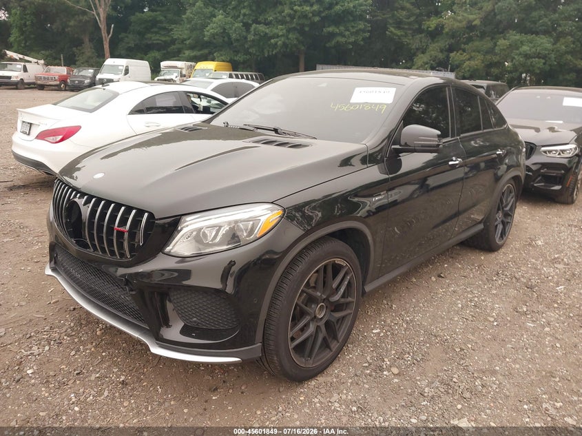 2016 Mercedes-benz Amg gle coupe VIN 4JGED6EB0GA012558 IAAI salvage auction — REAR END, Wait Title, sold $15,925 on 2026-09-01 (photo 2)