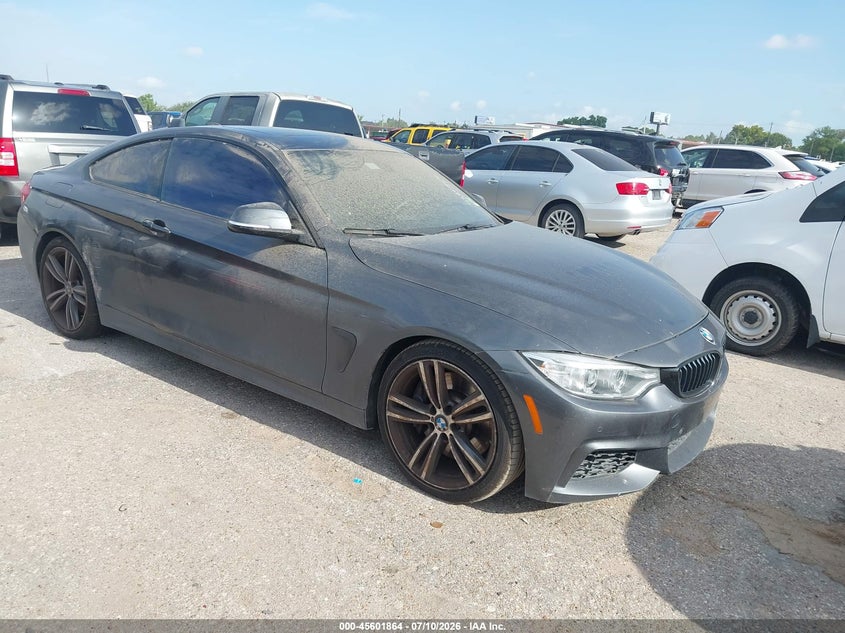 2015 BMW 4 series VIN WBA3R1C51FK195505 IAAI salvage auction — NORMAL WEAR, Original (Texas), sold $9,150 on 2026-07-29 (photo 1)