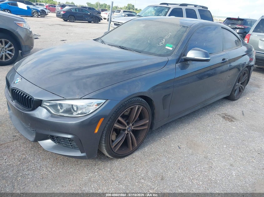 2015 BMW 4 series VIN WBA3R1C51FK195505 IAAI salvage auction — NORMAL WEAR, Original (Texas), sold $9,150 on 2026-07-29 (photo 2)